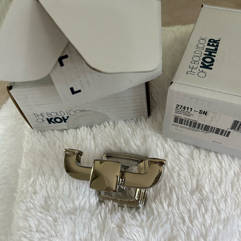 Kohler Riff Collection Robe Hook. New in Box - Picture 6 of 6